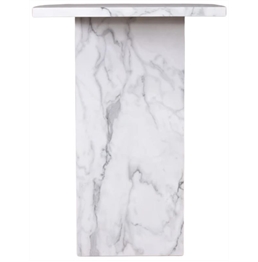 Square Highboy Table Black - Marble Mica in Naples, Marco Island, Ft. Myers