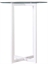 Industrial Highboy Table White - Mirrored in Tampa, St Petersburg