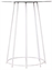 Wired Highboy Table White - Smokey Glass in Tampa, St Petersburg