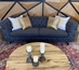 Agatha Pillow - Gold in Naples, Marco Island, Ft. Myers