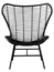 Palm Springs Chair - Black in Miami, Ft. Lauderdale, Palm Beach