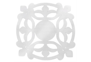 Mandala Charger - Silver in Miami, Ft. Lauderdale, Palm Beach
