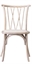 Crossed Dining Chair Natural - Beige in Miami, Ft. Lauderdale, Palm Beach