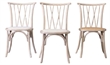Crossed Dining Chair Natural - Cane in Miami, Ft. Lauderdale, Palm Beach