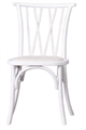 Crossed Dining Chair White - Beige in Tampa, St Petersburg