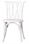 Crossed Dining Chair White - Beige in Tampa, St Petersburg