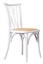 Crossed Dining Chair White - Cane in Tampa, St Petersburg