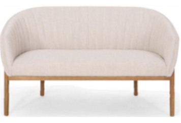 Astrid Loveseat - Off White in Miami, Ft. Lauderdale, Palm Beach