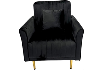Charlie Velvet Lounge Chair in Miami, Ft. Lauderdale, Palm Beach