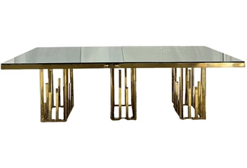 Bella Dining Table - Mirror Top in Miami, Ft. Lauderdale, Palm Beach