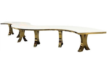 Elle Dining Serpentine Table in Miami, Ft. Lauderdale, Palm Beach