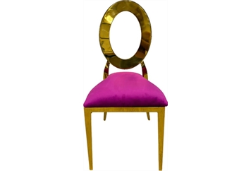 O Chair Gold - Purple Pad in Miami, Ft. Lauderdale, Palm Beach
