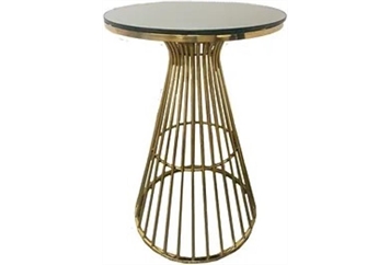 Monarch Highboy Table - Black Top in Miami, Ft. Lauderdale, Palm Beach