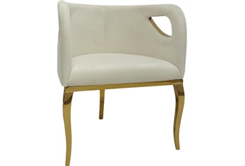 Luna Lounge Chair - Ivory in Miami, Ft. Lauderdale, Palm Beach