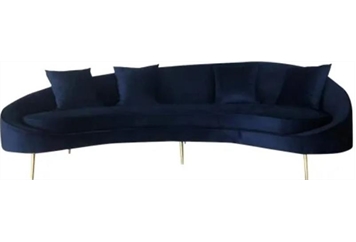 Ella Sofa - Navy Blue in Miami, Ft. Lauderdale, Palm Beach