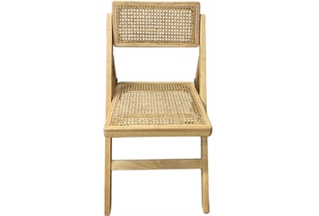 zz Folding Chair Padded Rattan in Miami, Ft. Lauderdale, Palm Beach