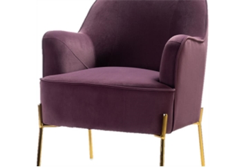 Vero Lounge Chair - Purple in Miami, Ft. Lauderdale, Palm Beach