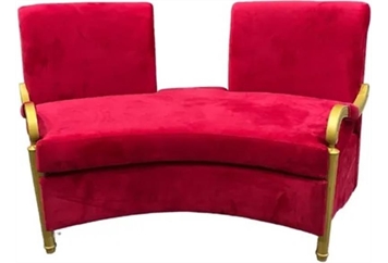 Tiffany Loveseat - Red in Miami, Ft. Lauderdale, Palm Beach