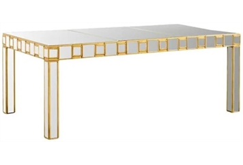 Rose Mirror Dining Table in Miami, Ft. Lauderdale, Palm Beach