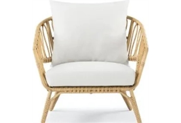 Wicker Sandy Lounge Chair in Miami, Ft. Lauderdale, Palm Beach