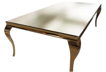 Suzanne Dining Table - Gold in Miami, Ft. Lauderdale, Palm Beach
