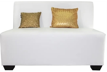 Basel Loveseat - White in Miami, Ft. Lauderdale, Palm Beach