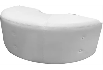 Tufted Sepentine Bench in Miami, Ft. Lauderdale, Palm Beach
