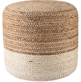 Pouf - Jute Natural Large in Miami, Ft. Lauderdale, Palm Beach