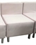 Malibu Armless Chair Sectional - Blush in Miami, Ft. Lauderdale, Palm Beach