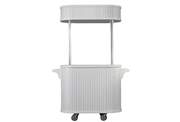 Slat Cart - White in Naples, Marco Island, Ft. Myers