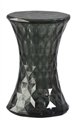 Acrylic Stone End Table - Smoke in Miami, Ft. Lauderdale, Palm Beach