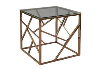 London End Table – Rose Gold in Miami, Ft. Lauderdale, Palm Beach