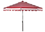 Umbrella - Red and White in Miami, Ft. Lauderdale, Palm Beach
