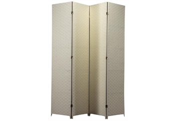 Rattan Room Divider - White in Naples, Marco Island, Ft. Myers