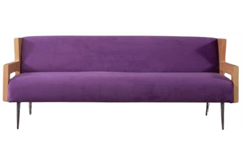 Charles Sofa - Purple in Miami, Ft. Lauderdale, Palm Beach