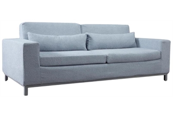 Mid Sofa - Light Blue in Miami, Ft. Lauderdale, Palm Beach