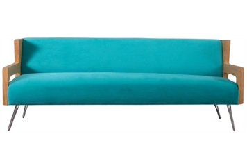 Charles Sofa - Blue in Orlando