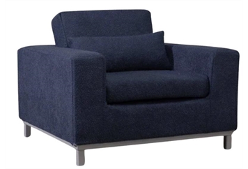 Mid Armchair - Navy in Orlando