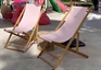 Sling Beach Chair Pink in Orlando
