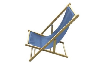 Sling Beach Chair Dark Blue in Tampa, St Petersburg