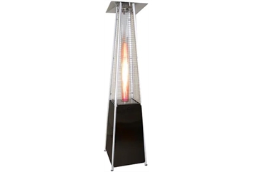 Pyramid Patio Heater - Black and Silver in Miami, Ft. Lauderdale, Palm Beach