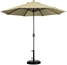 Umbrella with Base - Khaki in Miami, Ft. Lauderdale, Palm Beach