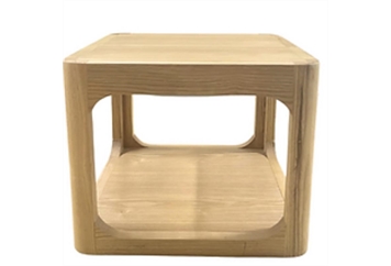 Natural Solid Oak Side Table in Miami, Ft. Lauderdale, Palm Beach