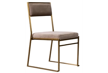 Yoyoma Chair Taupe - Gold Frame Small in Orlando