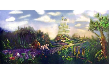 Fairytale Castle Backdrop (Backdrops) in Orlando