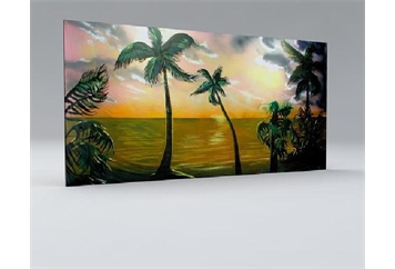 Tropical Island Sunset Backdrop (Backdrops) in Orlando