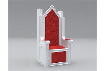 Throne White (Chairs - Accent and Lounge) in Orlando