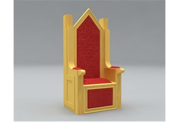 Throne Gold (Chairs - Accent and Lounge) in Orlando