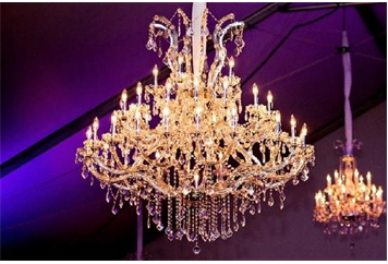 Timeless Crystal Silver Chandelier (Ceiling Decor) in Orlando