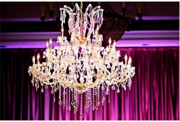 Timeless Crystal Gold Chandelier (Ceiling Decor) in Orlando